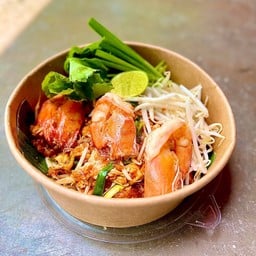 ผัดไทยกุ้งสด