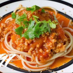 Spaghetti Tomatoes sauce สปาเก็ตตี้ซอสมะเขือเทศ