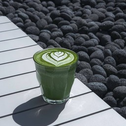HOT MATCHA LATTE
