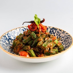 แกงคั่วแห้งกระเจี๊ยบ