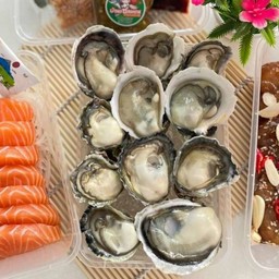 ถูกและดี แซลมอน หอยนางรม รัตนาธิเบศร์ นนทบุรี ติวานนท์