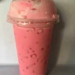 นมชมพูเย็น