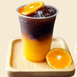 อเมริกาโน่น้ำส้มพรีเมี่ยม