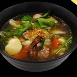 แกงจืดเต้าหู้หมูสับ