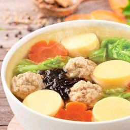 ต้มจืดเต้าหู้หมูสับ