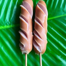 ไส้กรอกหนังกรอบ