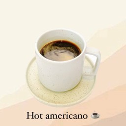 อเมริกาโน่ร้อน - HOT AMERICANO