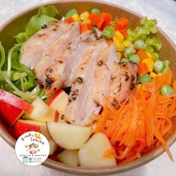 ล้านตัว น. โฮมเมด สลัด สเต็ก ข้าวไข่