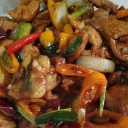 เนื้อผัดพริกเผา