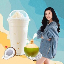 ร้านน้ำมะพร้าวปั่นติดปีกคุณชารอน