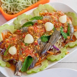 กุ้งแช่น้ำปลา