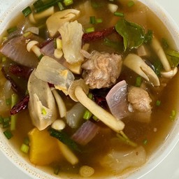 ต้มผสม (เอ็น + กระดูกหมู)