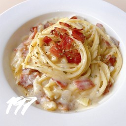 Carbonara Bacon สปาเก็ตตี้คาโบนาร่า เบค่อน