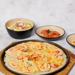 พิซซ่าเกาหลีไส้ซีฟู้ด