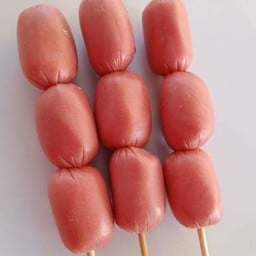ลูกชิ้นปิ้งเนื้อแท้ หมูแท้