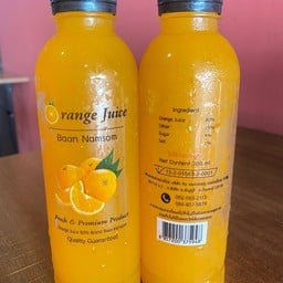 น้ำส้มคั้นสด