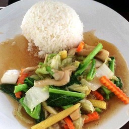 ข้าวผัดผักรวม