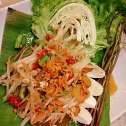 ตำไทยไข่เค็ม