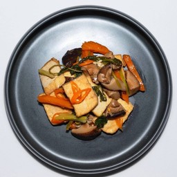 (New) ผัดเต้าหู้เห็ดหอมเจ-วีแกน อร่อยใจฟู