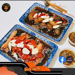 ชุดคู่ สุดคุ้ม บราว+กุ้งดองซีอิ๊วเกาหลี ฟรี ซีฟู้ด