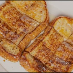 ขนมปังปิ้งเนยนมชุ่มชุ่ม