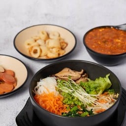 ข้าวยำเกาหลีสูตรซอสเต้าเจี้ยว