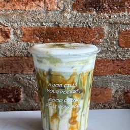 Matcha Caramel Latte | มัทฉะคาราเมลลาเต้