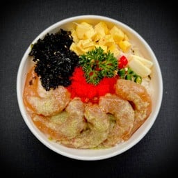 ข้าวด้ง กุ้งดองซีอิ๊ว