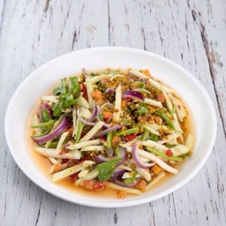 ยำไข่ปู+ไข่แมงดา