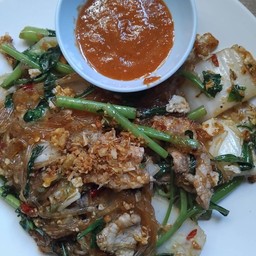 สุกี้แห้งหมู