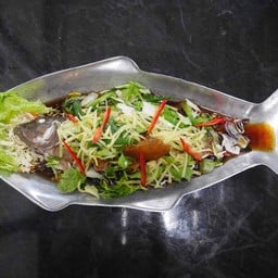 กะพงนึ่ง ซีอิ๊ว