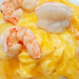 ข้าวไข่ข้นกุ้ง