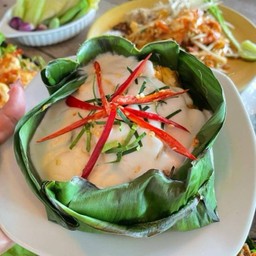 ห่อหมกปลาช่อนใบยอ