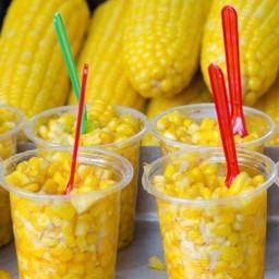 เมนูใหม่!!! ข้าวโพดอบเนย