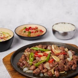 กึ๋นไก่ผัดพริก