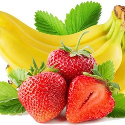 สตรอเบอรี่กล้วยหอมสมูทตี้