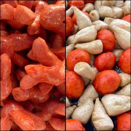 ขาวแดง + ไส้กรอกแดง set เล็ก