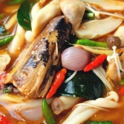 ต้มยำปลากระป๋อง(2กระป๋อง)