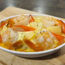 สปาเก็ตตี้ค็อกเทลกุ้ง