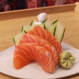 B-ซาชิมิแซลมอน3ชิ้น