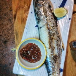 ปลาดาบเงินย่าง