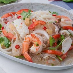 ยำวุ้นเส้นทะเล