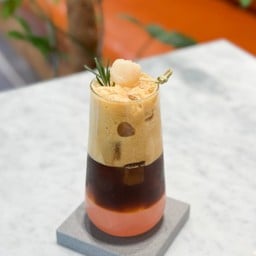 LYCHEE ROSE ESPRESSO SODA