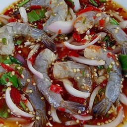 ยำกุ้งสด