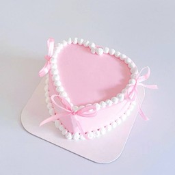 pink ribbon (หัวใจชมพู,ระบุข้อความได้)