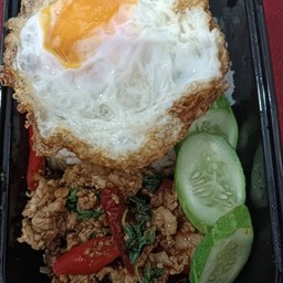 ข้าวกระเพราหมูสับ