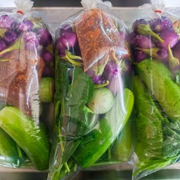 น้ำพริกผักสด