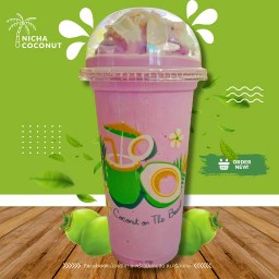 เผือก มะพร้าวปั่นนมสด