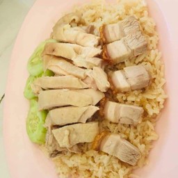 ข้าวมันไก่+หมูกรอบ