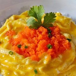 ข้าวไข่ข้น ไข่กุ้ง